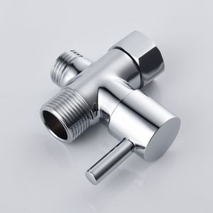 วาล์วทองเหลืองสำหรับโถสุขภัณฑ์แบบ G7/8 ตัวเมีย พร้อมวาล์วฟลัชแบบ G15/16 ตัวผู้ และวาล์วต่อแบบ G1/2 ตัวผู้ สำหรับบิเดต์ - Product Image 4