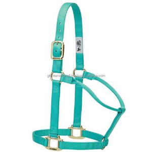 Licol pour cheval en nylon avec rembourrage extra doux et double couture, design personnalisé, disponible en trois couleurs vives et tailles sur mesure - Product Image 6