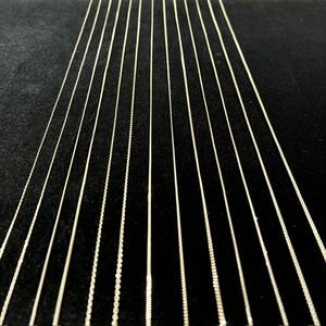 Collar de Cadena Fina de Platino Pt850 de Murao Japan, Joyería de Platino Sólido Unisex de Alta Calidad, Cadena Delgada y Ligera para Hombre y Mujer - Product Image 2