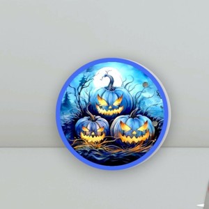 Palette d'outils pour extensions de cils magnétiques en acrylique, personnalisée, de haute qualité, avec motifs citrouille d'Halloween, cœur, cercle, fleur, carré - Product Image 6