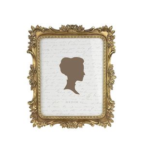 Classic <b>Antique</b> Gold Oval Picture <b>Frame</b> Decorative Photo <b>Frame</b> for Tabletop Wall Hanging Home Hotel Restaurant Decoration Use - Product Image 5