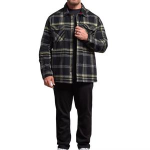 YASH SPORTS Fabricante de Camisas de Franela con Cuello Alto y Botones para Hombre / Proveedor OEM al por Mayor de Camisas de Franela a Cuadros de Algodón - Product Image 6