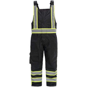 Custom OEM Workwear Dungaree Breathable Cotton Canvas Bib <b>Overalls</b> Heavy Duty Men Safety <b>Construction</b> Work Pants - Product Image 6