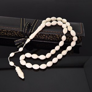 Artisan Crafted Bone Tasbih 99 <b>Beads</b> Muslim Religious Gift Item - Product Image 1