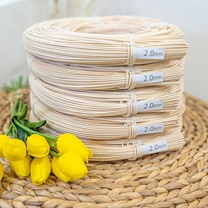 Raw weaving material undyed <b>rattan</b> <b>cane</b> pith coil durable natural handicraft materials good quality - Product Image 5