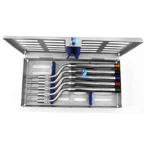 Juego de Instrumentos Osteótomos de Acero Inoxidable para Implantes Dentales, Levantamiento de Senos, Expansión Ósea Curva, Herramientas Quirúrgicas para Dentistas - Product Image 1