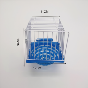 Nichoir suspendu pour l'élevage des oiseaux, en métal et plastique, pour pinsons, agapornis, perruches, canaris, pour la ponte des œufs - Product Image 6