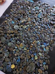 Pierres de labradorite druzy de haute qualité, formes variées, pour la fabrication de bijoux, prix de gros et décoration intérieure - Product Image 3