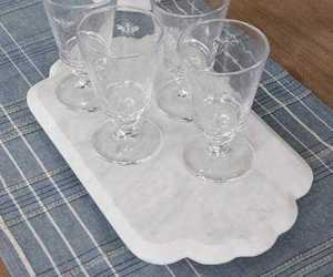 Plateau de Noël artisanal personnalisé, plat de service et plateau polyvalents, commande en gros pour les fêtes et la décoration intérieure à bas prix - Product Image 4