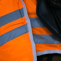 Couverture d'Exercice Équestre Réfléchissante Été Imperméable Ripstop avec Bandes Personnalisées Fabricant Tack Shop India Kanpur Walker
