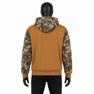 Sudadera con Capucha de Esquí Personalizada para Hombre, Estampado de Camuflaje, Forro Polar Térmico, Sudadera para Snowboard, Ropa Deportiva de Invierno para Exteriores, Sudadera Urbana - Product Image 2