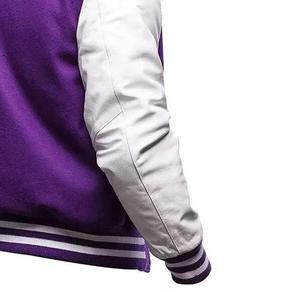 Top Quality Comfortable Wool Material Embroidery Patches Varsity <b>Jacket</b> New Arrival Fresh Piece Classic Baseball <b>Jacket</b> - Product Image 2