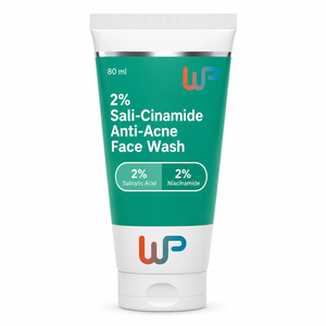 Nettoyant visage anti-acné OEM/ODM avec acide salicylique et niacinamide, tube de 80 ml pour tous types de peaux - Product Image 1