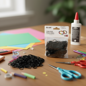 Gomma per Artigianato Nera 300pz Ref22135-1 - Product Image 2