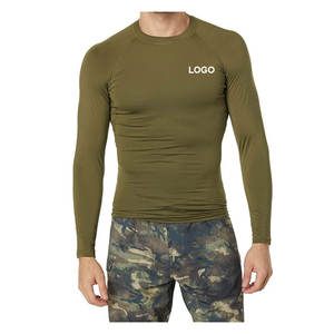 Rashguard de haute qualité personnalisé pour hommes, vêtements de fitness et de gym, taille personnalisée, manches longues, confortable, respirant, rashguard MMA - Product Image 1