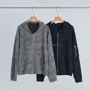 2024 Autumn and Winter New Men's Hoodie <b>Light</b> Mature Simple Loose Zipper Fashion Hooded <b>Cardigan</b> Coat - Product Image 1