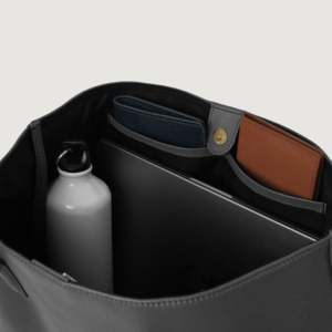 Sac à main en cuir pour femmes, grande capacité, sac à bandoulière décontracté, élégant, sac de travail et de voyage pour un usage quotidien - Product Image 3