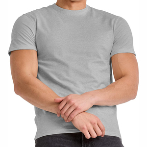 Vente d'usine, prix de gros, logo personnalisé, t-shirts en coton décontractés pour hommes, taille plus, t-shirts à manches courtes, t-shirts tendance pour hommes - Product Image 1