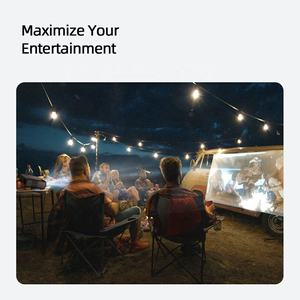 โปรเจคเตอร์พกพาขนาดเล็กรุ่นใหม่ล่าสุด AKEY9S ความสว่างสูงสำหรับกลางวัน รองรับความละเอียด 1080P 4K สำหรับโฮมเธียเตอร์ สมาร์ททีวี เกมส์ พร้อม WIFI Bluetooth OEM - Product Image 6