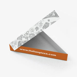 Les boîtes à pizza en triangle personnalisées permettent une impression de haute qualité pour mettre en valeur vos produits avec goût - Product Image 6