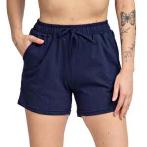 Nouveauté été : short de bain pour femme, taille élastique, tissu doux, confortable et aéré, idéal pour les sorties à la plage - Product Image 1