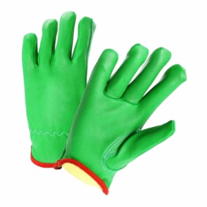Guantes de Conducción Unisex de Medio Dedo, de Cuero Genuino, Transpirables, con Aspecto Vintage, para Ciclismo - Product Image 4