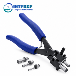 Alicates profesionales de acero inoxidable para doblar alambre y hacer joyas al por mayor, con pines intercambiables, herramienta para formar bucles para manualidades - Product Image 1
