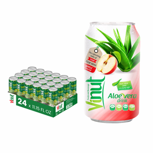 Bebida de Jugo de Aloe Vera Refrescante 330ml, Fabricante Vietnamita, Bebida Sin Azúcar, OEM/ODM, Marca Privada, Muestra Gratuita, Venta al Por Mayor - Product Image 1