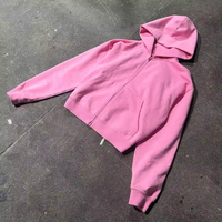 Ensemble de jogging deux pièces pour homme, à capuche, en polyester/coton, avec logo personnalisé, qualité supérieure, poids lourd