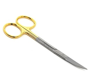 กรรไกรผ่าตัดเกรดทางการแพทย์แบบตรงคมสำหรับโรงพยาบาล ห้องปฏิบัติการ คลินิก ได้รับการรับรองมาตรฐาน ISO - Product Image 2