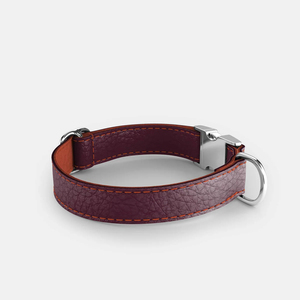 Highest Demanding <b>Dogs</b> Collars Top Quality Grain Leather Made Lightweight & Comfortable To Wear Pet Collar For <b>Dog</b> - Product Image 3