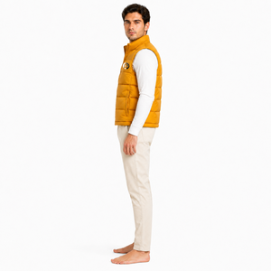 เสื้อกั๊กพัฟเฟอร์บุรุษ ผลิตจากผ้าทนทาน บุนวมอย่างดี ดีไซน์ทันสมัย เหมาะสำหรับเดินเล่นในฤดูหนาว ท่องเที่ยว ตั้งแคมป์ รับผลิตแบบ OEM - Product Image 3