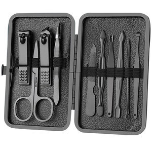 Rose Gold Stainless Steel <b>Bag</b> Pedicure and Manicure Set <b>Kit</b> with Eyebrow Tweezers Infant-Friendly Personal Care Nail <b>Tools</b> - Product Image 3