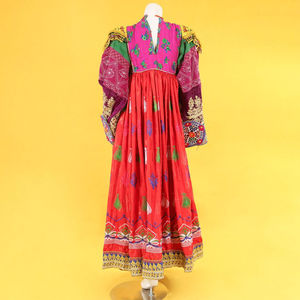Vestidos al Estilo Afgano para Mujer al por Mayor, Diseño Casual y Simple con Bordado, Vestido Tribal Afgano con Diseño Único - Product Image 3