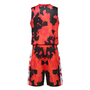 Maillot de basketball pour homme – Design athlétique élégant, respirant, séchage rapide, sans manches, 100 % polyester, grandes tailles pour l'entraînement et les tournois - Product Image 4
