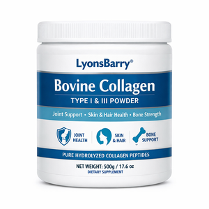 Collagène bovin de type I et III en poudre, complément alimentaire pour la santé des articulations, de la peau et des os, fournisseur OEM GMP pour l'exportation - Product Image 3