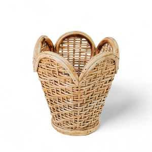 Maceta de ratán de varios tamaños, soporte para plantas, macetas trenzadas a mano de la mejor calidad, decoraciones para fiestas en el jardín - Product Image 5