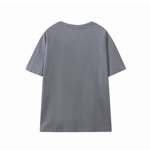 เสื้อยืดลำลองผู้หญิงคุณภาพสูงสำหรับฤดูร้อน ขายส่ง รับสกรีนโลโก้ ผ้าฝ้าย 100% ระบายอากาศได้ดี ทรงปกติ เหมาะสำหรับออกกำลังกาย - Product Image 2