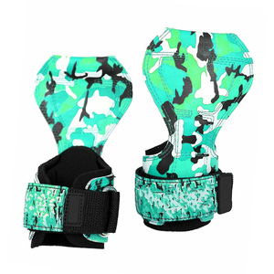 Poignées de musculation Camo Cobra en néoprène avec protection de paume et sangles auto-agrippantes pour la gym – Service OEM - Product Image 6