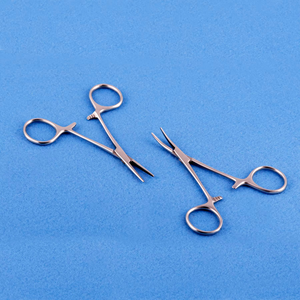 Pinces hémostatiques manuelles Spencer-Wells, pinces chirurgicales |   Hémostases courbes et droites de 13 à 30 cm pour les premiers secours et la chirurgie en milieu hospitalier - Product Image 1