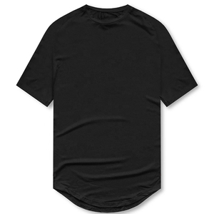 เสื้อยืดคอกลมแขนสั้นผู้ชาย ลายโลโก้ด้านหน้า สไตล์ฮิปฮอป ผ้าฝ้าย 100% 210 กรัม ทรงลำลอง สีส้ม เบจ ดำ - Product Image 4