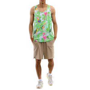 Débardeur de sport respirant et à séchage rapide pour hommes, personnalisable en gros, idéal pour la gym et le fitness, sans manches, avec sublimation - Product Image 1