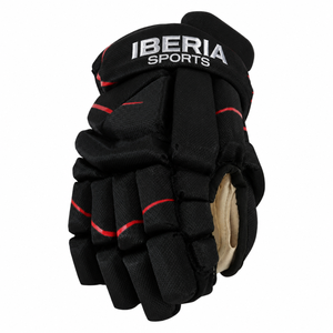 ถุงมือฮอกกี้น้ำแข็ง IBERIA รุ่นพรีเมียม สีดำแดง |   ถุงมือป้องกันสำหรับผู้เล่นฮอกกี้ |   รับผลิตสินค้าตามสั่ง (OEM) ขายส่ง - Product Image 2