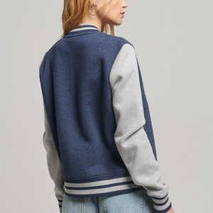 New Arrivals Fashionable Breathable Eco-Friendly Quick Dry <b>Winter</b> Women Varsity Jackets-OEM Customizable Colors Sizes Streetwear - Product Image 2