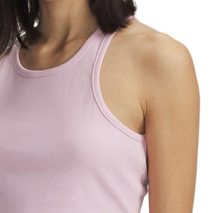 Best Selling Women's <b>Crop</b> Ribbed Tank <b>Tops</b> Light Pink Color Curved Hem Running Jogging Tank <b>Tops</b> Summer Wear Ladies Tank <b>Tops</b> - Product Image 5