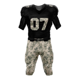 Top Quality American Football Uniforms Customized Designs Printing Sublimated Quick Dry Breathable American Football Uniforms - Product Image 3