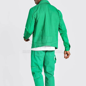 Factory Manufacture New Arrival <b>Long</b> Sleeve <b>Men</b> Jeans <b>Jacket</b> 100% Cotton Front Logo Customized Wholesale Winter <b>Jacket</b> - Product Image 3
