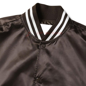 Comfortable Custom Made Satin <b>Jacket</b> For <b>Men's</b> <b>Long</b> Sleeves Breathable Winter <b>Jacket</b> For Online Sale - Product Image 4