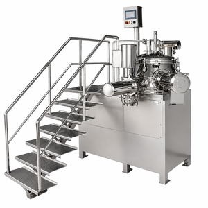 เครื่องผสมผงอุตสาหกรรมแบบเร็ว ทำจากสแตนเลสคุณภาพสูง ควบคุมด้วยระบบ PLC ความจุสูง ได้มาตรฐาน GMP - Product Image 1