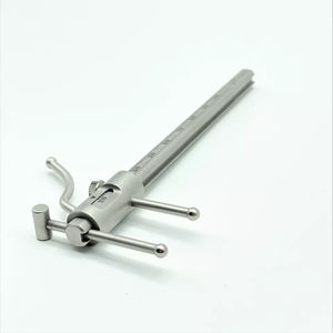 Calibrador Dental Apollo, Instrumento de Precisión Manual Reutilizable de Acero Inoxidable para Medir el Espacio entre Dientes, Juego Dental Quirúrgico - Product Image 4